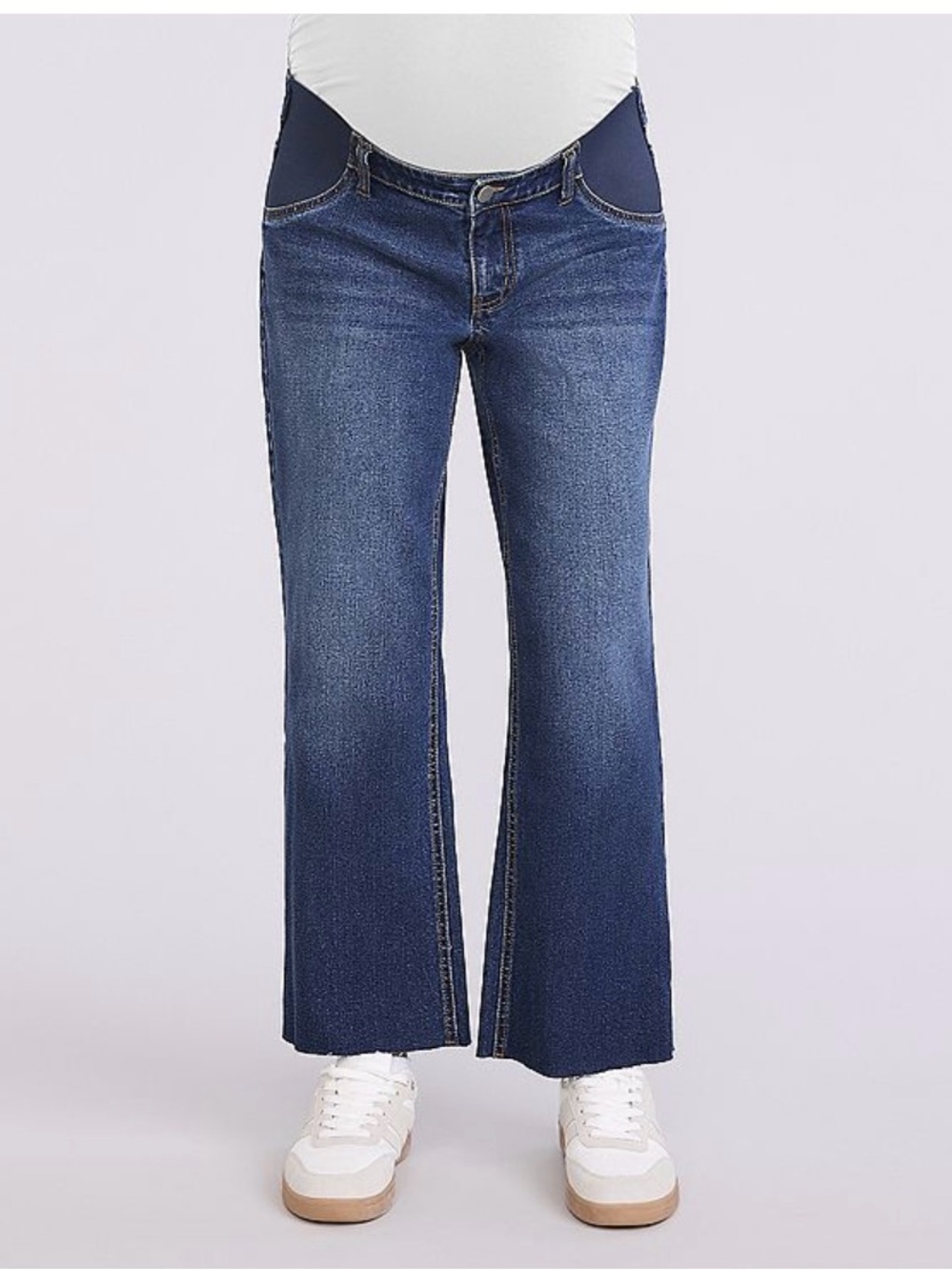 Motherhood Maternity Wide-Leg Dark Blue Jeans *NEW WITH TAGS*